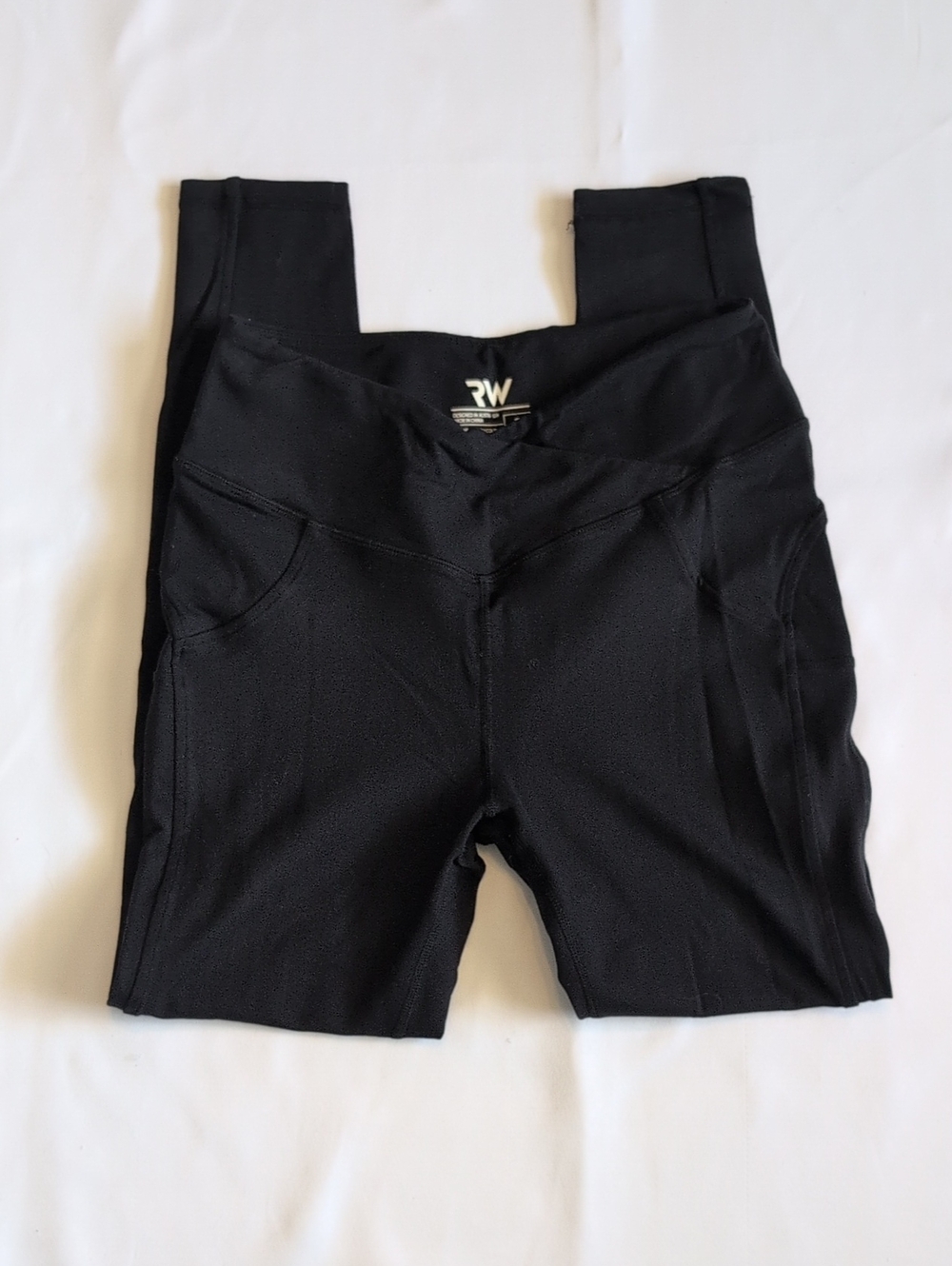 Rapid Wear Black High-Waist Leggings